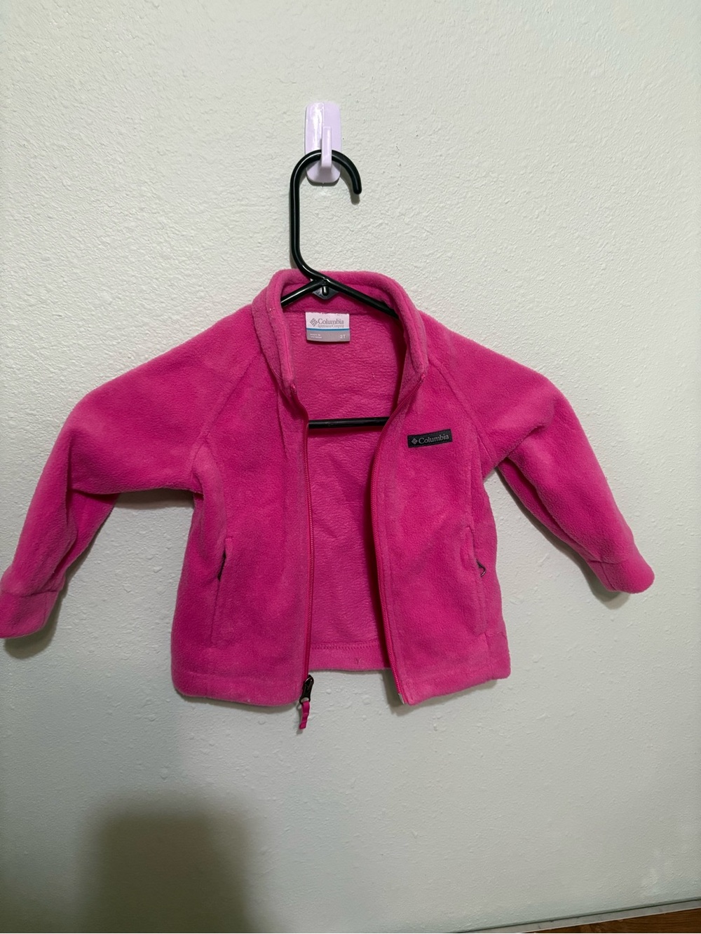 Columbia Kids Hot Pink Fleece Jacket